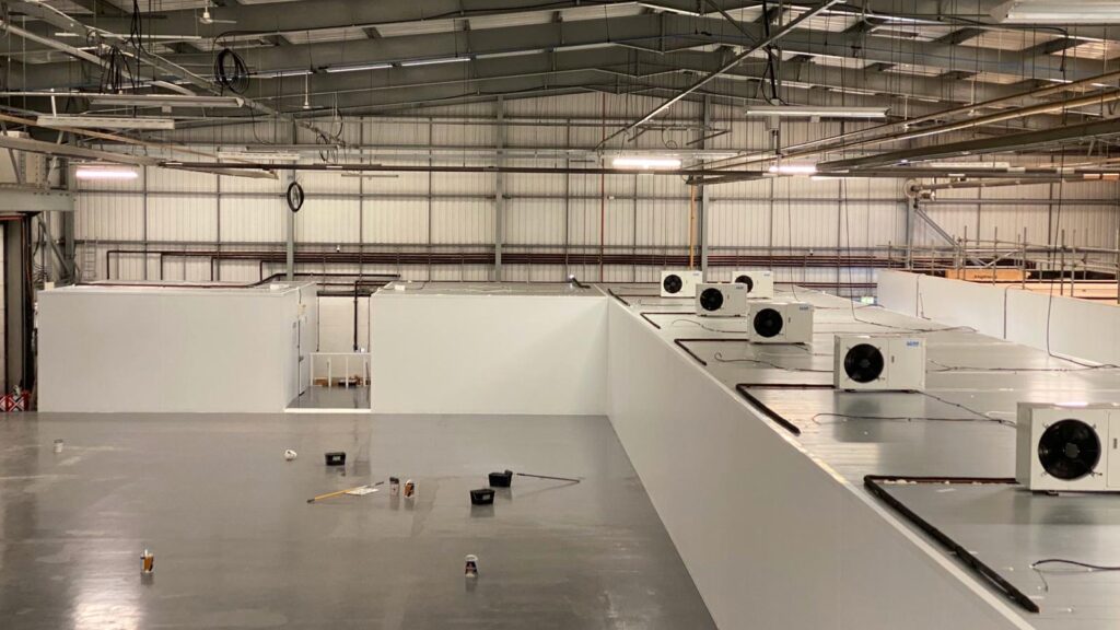 Cold rooms for the NHS