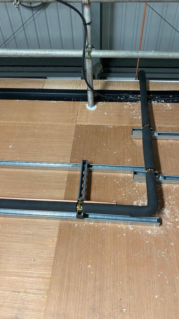 Installing cold rooms for the NHS